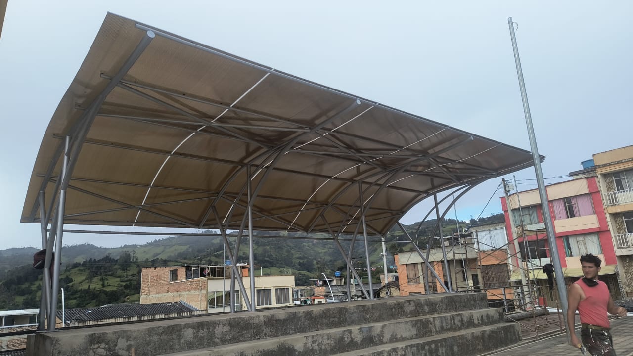 Cubierta Gradería - Belén, Nariño